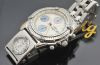 Breitling "Chronomat" Chronograph with UTC in Steel & pearl dial