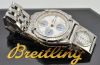 Breitling "Chronomat" Chronograph with UTC in Steel & pearl dial