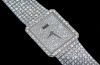 Piaget, 25mm "Protocole" factory Diamonds pavé, manual winding in 18KWG