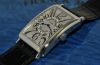 Franck Muller, 31mm "Long Island" Ref.1002QZ in curved rectangular steel