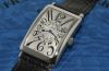 Franck Muller, 31mm "Long Island" Ref.1002QZ in curved rectangular steel