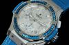 Hublot, 41mm "Big-Bang Tutti Futti Blue" Chronograph Ref.341.SL.6010.LR.1907 in Steel with blue resin & Topaz