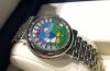 Gerald Genta, 36mm "Disney Donald Duck Golf Retrograde Jumping Hour" automatic Ref.G3632 in Steel