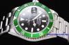 Rolex, Oyster Perpetual "Green Submariner Date" Ref.16610 T in Steel. M Series