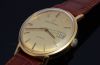 C.1960s Girard Perregaux 34mm "Gyromatic" automatic date in 18KYG with Box