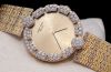 Gerald Genta automatic in Bi-coloured 18K gold with diamonds