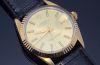 C.1983 vintage Rolex 34mm Ref.15505 Oyster Perpetual "Date" Chronometer automatic in yellow gold shell & 14KYG fluted bezel