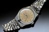 C.1950s Rare Rolex Oyster Perpetual 34mm Semi-Bubbleback Ref.6332 with Explorer style dial and an unusual 3pc Steel case