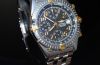 2000 Breitling, 40mm "Chronomat" Chronometer auto/date Chronograph Ref.B13350 in 18KYG & Steel. F/Set