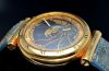 C.1990s Rare Ulysse Nardin 40mm Planetarium Copernicus Ref.831-22 Blue dial automatic in 18KYG. B&P