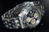 2006 Breitling, 40mm "Chronomat Chronometre Longitude" A20348 automatic date Chronograph GMT Grey dial Steel. B&P