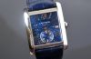 2020 Cartier Tank MC WSTA0010 Calibre automatic date Blue Flinqué dial with Roman nos in Steel