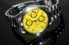 1990s Omega, 39mm Ref.3511.12.00 "Speedmaster Date" Yellow dial automatic date Chronograph in Steel