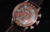 BRM, 44mm "SP-44 BN-CAO" auto/date Chronograph in black PVD steel