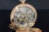 C.1888 Vacheron & Constantin Geneva 55mm Exquisite Hunter cased pocket watch with white enamel dial in 126g 14KRG. Archive cert