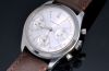 C.1966 vintage & Rare Juvenia 36mm Medical Chronograph silvered Pulsation dial Venus Cal.175 movt in Waterproof steel case