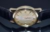 C.1958 Omega, 34.5mm Seamaster Calendar 2849SC automatic Cal.503 in 3pc 14KYG case & orig strap