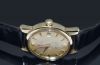 C.1958 Omega, 34.5mm Seamaster Calendar 2849SC automatic Cal.503 in 3pc 14KYG case & orig strap