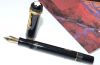 1993 Mont Blanc Agatha Christie "Meisterstuck 4810" Limited Edition fountain pen 18K M nib gold plated silver Snake. F/Set