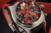 Corum, Bubble "Lucifer" auto/date Chronograph L. Edition of 666pcs in steel