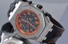 Audemars Piguet, "Royal Oak, Offshore chronograph Volcano" Ref.26170ST.OO.D101CR.01 in steel