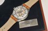 Swatch, 43mm "Diaphane One" carrousel tourbillon in plastic & aluminium with diamond