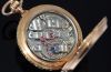 C.1870s Girard Perregaux, Chaux-de-Fonds 57mm Hunter drum cased pocket watch with Pivoted detent Chronometer in heavy 18KPG