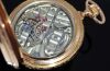 C.1870s Girard Perregaux, Chaux-de-Fonds 57mm Hunter drum cased pocket watch with Pivoted detent Chronometer in heavy 18KPG