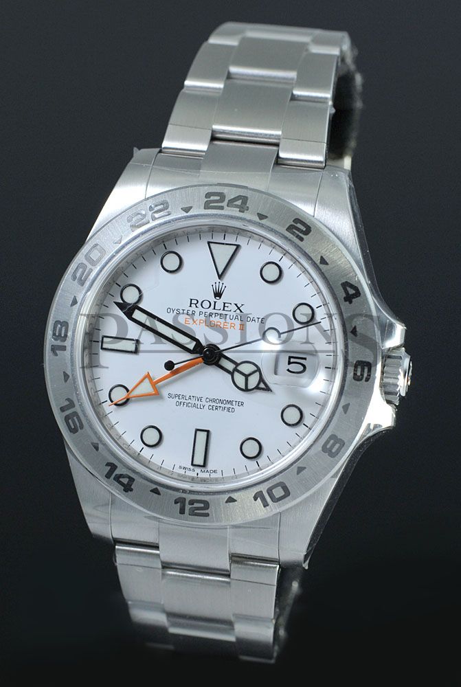 Rolex, 42mm Oyster Perpetual Date "Explorer 2" chronometer ...